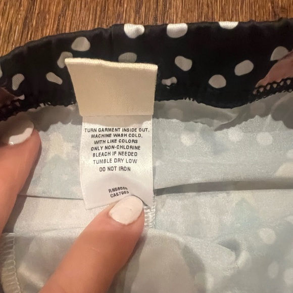 Tucker + Tate Holiday Christmas Cat Leggings Yth Girl Large and XLarge Black Dot - Picture 4 of 5